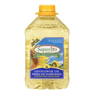 SAPORITO SUNFLOWER OIL 3L